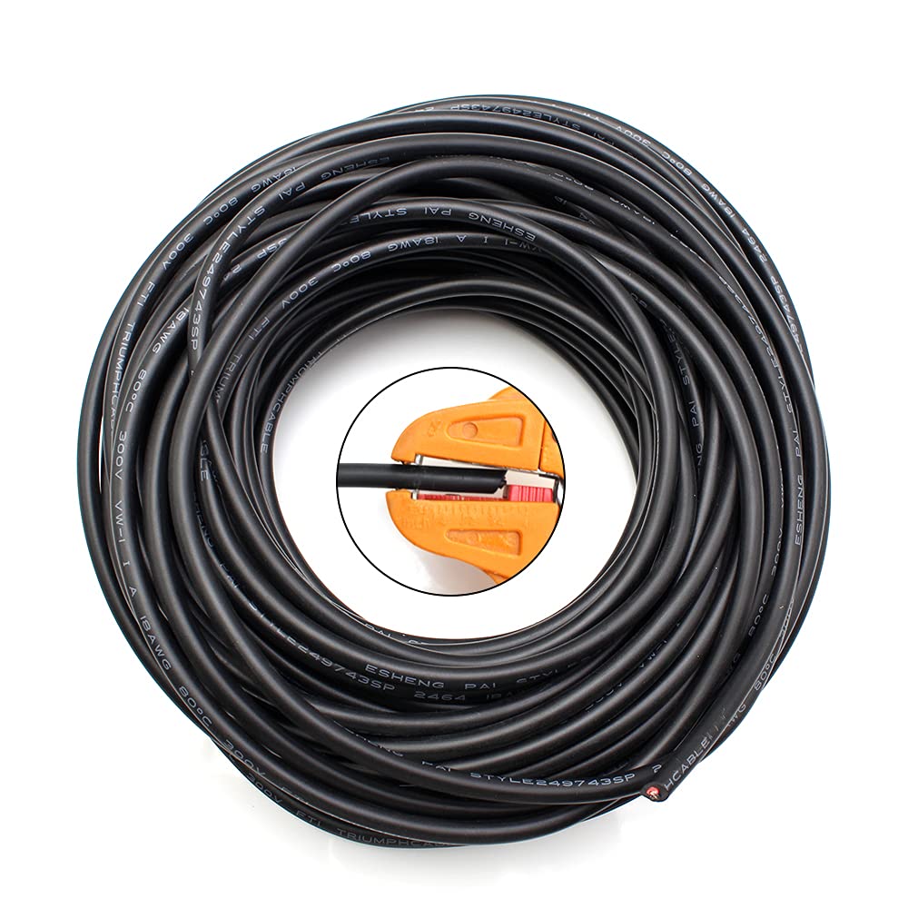 18 Gauge 2 Conductor 164ft Insulated Stranded Low Voltage LED Cable Q3514