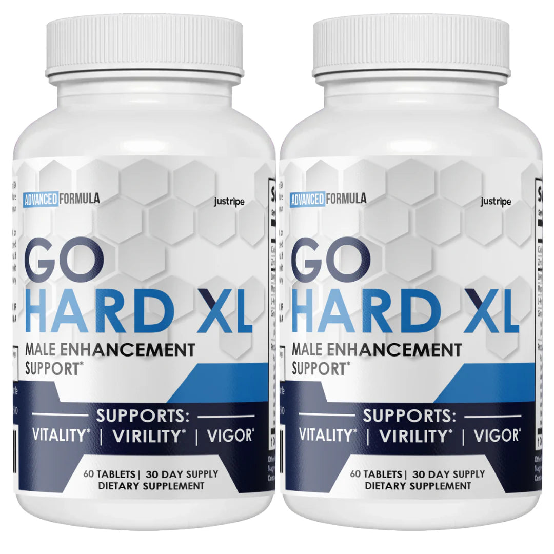 Male Vitality & Virility Support Supplement 2 Bottles W98795