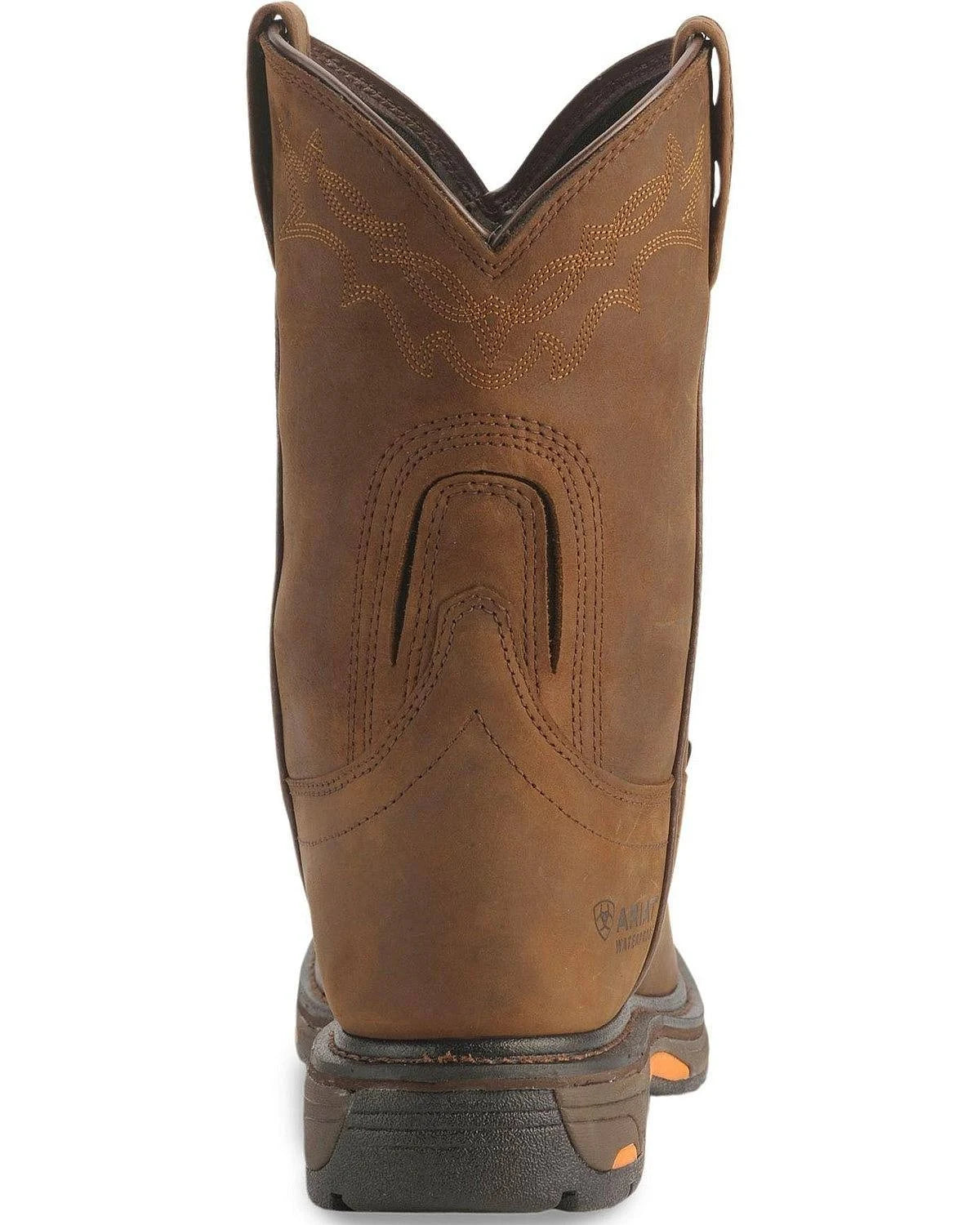 Brown Pull-On Work Boots I980