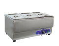 3-Pot Buffet Warmer Steam Table Food Soup Heat Canteen Kitchen Desk Type D426