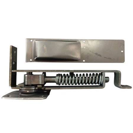 Satin Nickel Double Action Floor Mount A27231