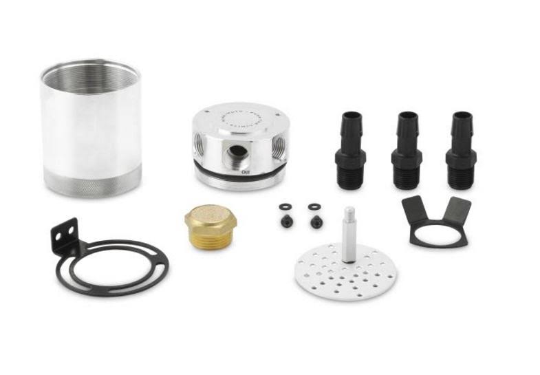 Compact Baffled Oil Catch Can 3-Port J860