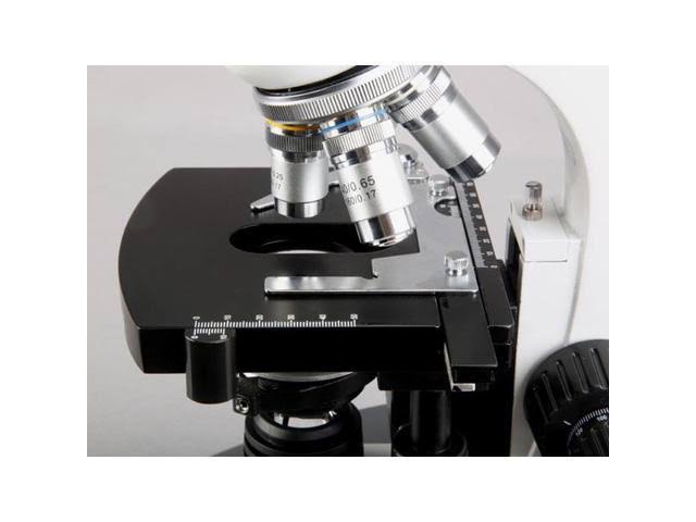 LED Binocular Biological Compound Microscope 40X-1600X L571837