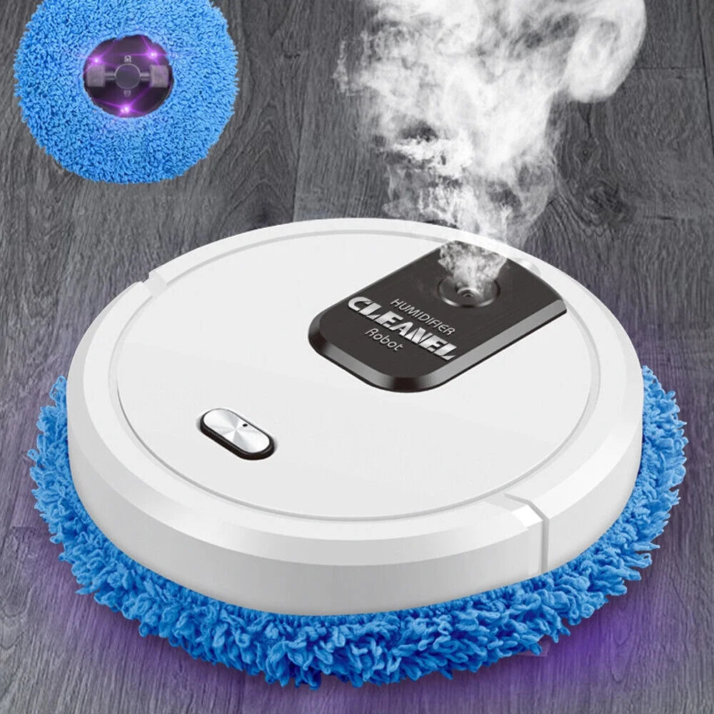 Robot Cleaner Wet+Dry Smart Mopping Machine USB Charging S1197