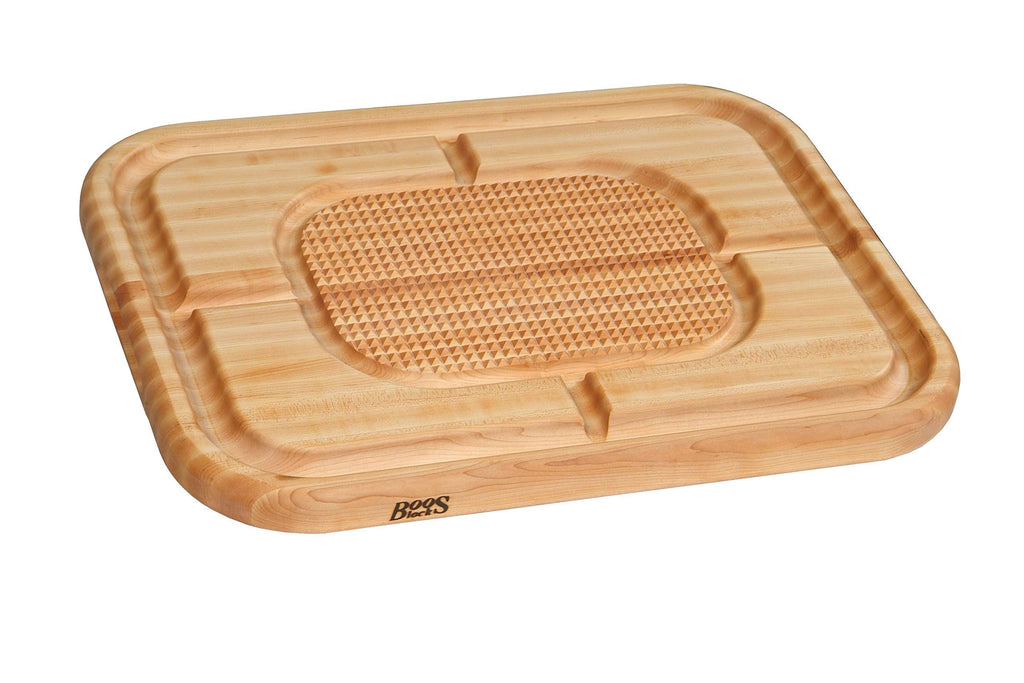 24 inch x 18 inch x 1-1/2 inch Maple Carving Board Z771