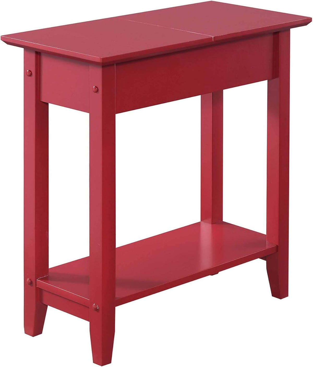 Black Flip Top End Table C1317