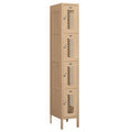 Four Tier Vented Metal Locker C680086
