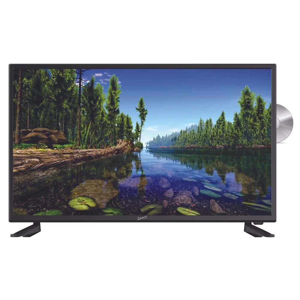 32-Inch Widescreen 720p LED HDTV with Built-in DVD Player K572453