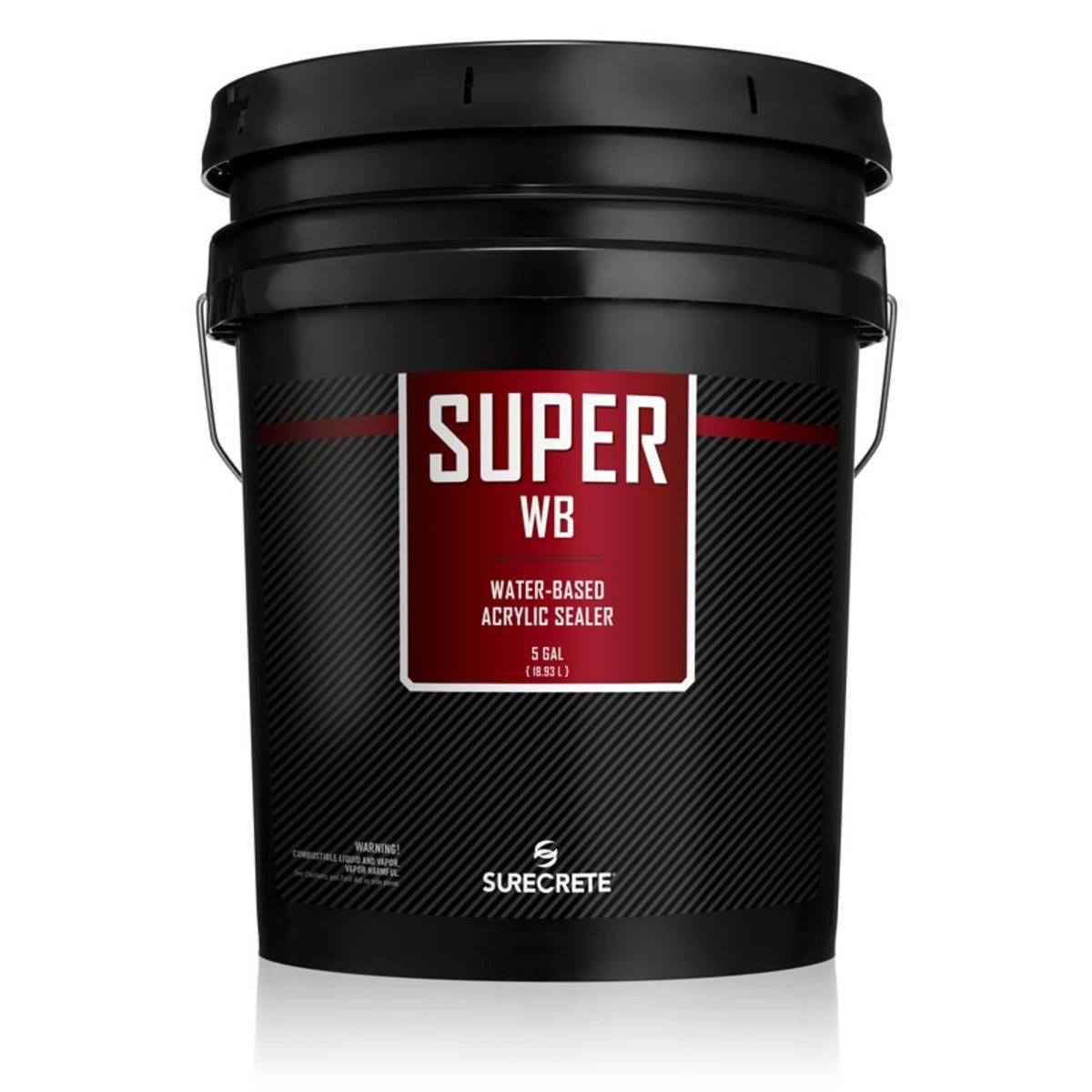 Water-Based Clear Acrylic Concrete Sealer 5 Gallon H149059