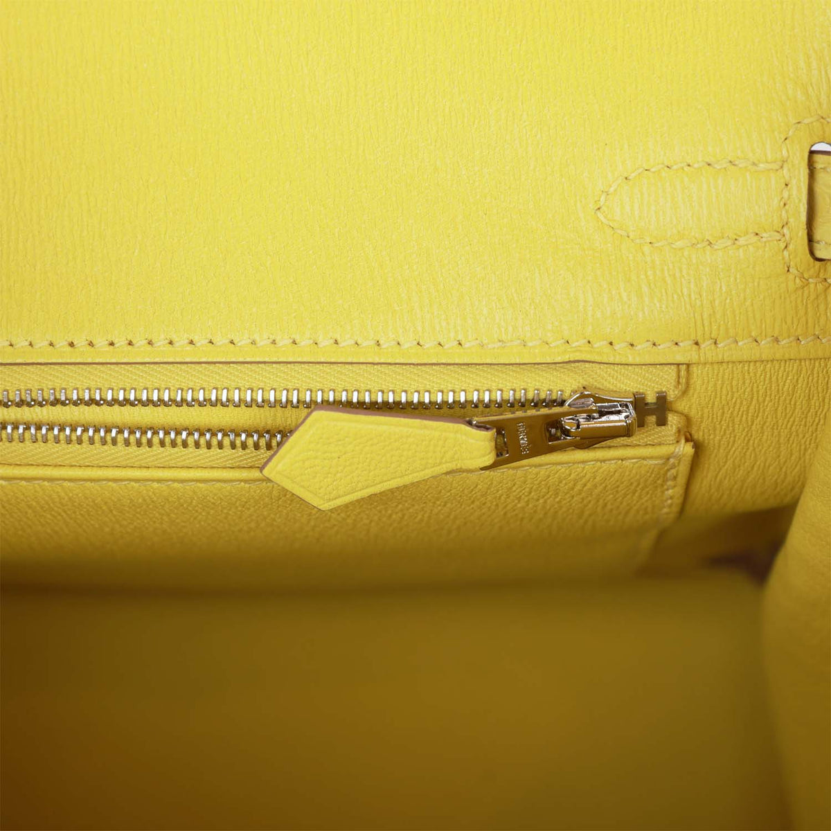 Lime Matte Alligator Bag Palladium Hardware B62426