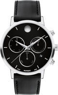 Swiss Quartz Chronograph Watch, Calfskin Strap, 42mm J206545