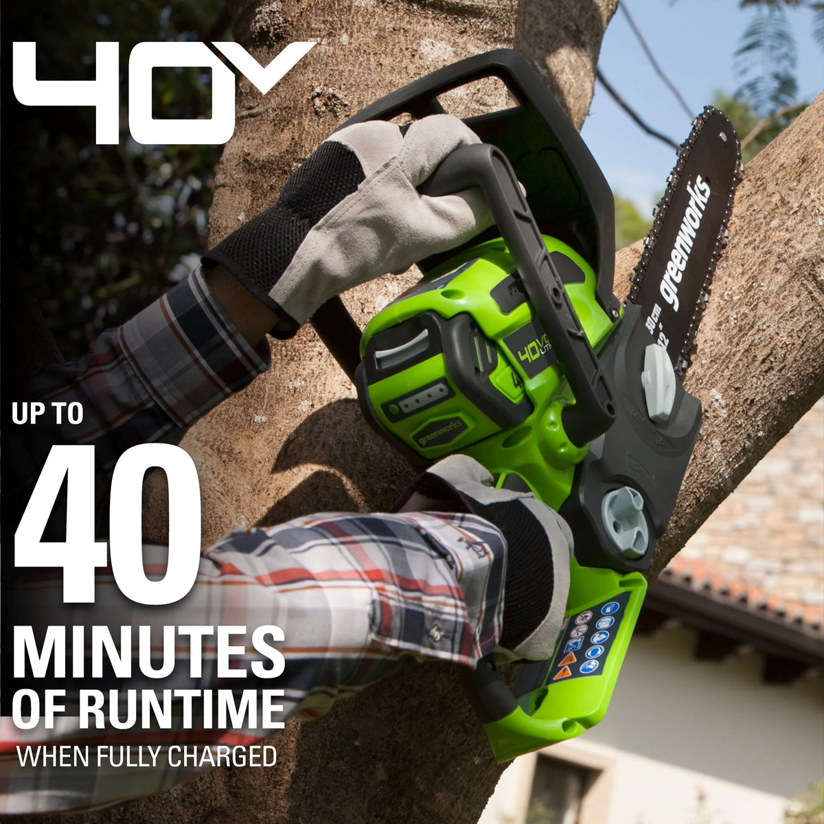 40 V Battery Powered Chainsaw W1566