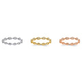 14k Rose Gold Diamond Eternity Wedding Band Ring Size 9 - 1/2 Ct. B63245