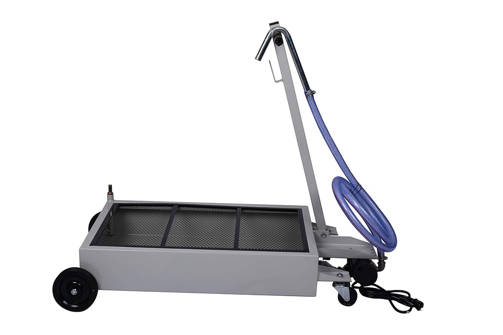 15-Gallon Oil Drain Pan with Hand Pump V52988