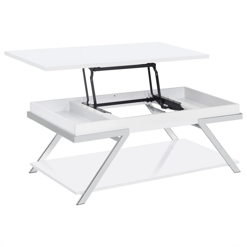 Contemporary Wood Lift Top Coffee Table O3353