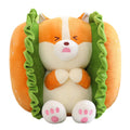 Fuzzy Hamburger Plush Toy T445978