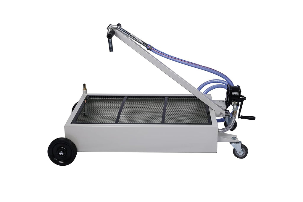 15-Gallon Oil Drain Pan with Hand Pump V52988