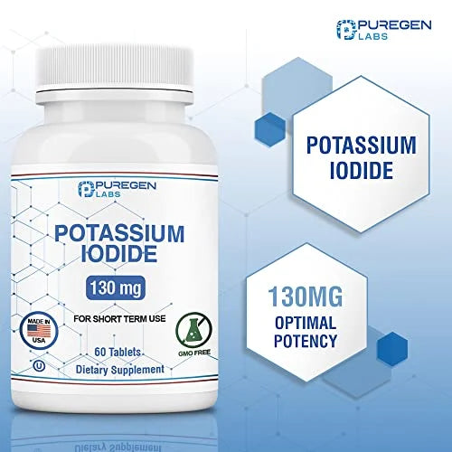 Potassium Iodide 130 mg Tablets 5 Pack L1248