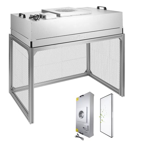 Vertical Laminar Flow Hood HEPA Filter 47.2" x 23.6" x 29" 110V R59714