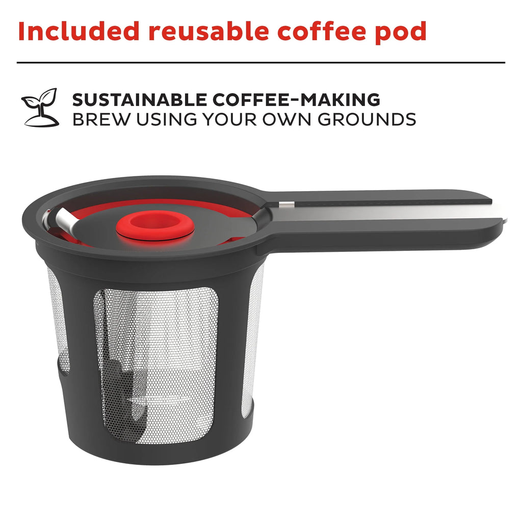 Black 2-in-1 Single Serve Coffee Maker O3226