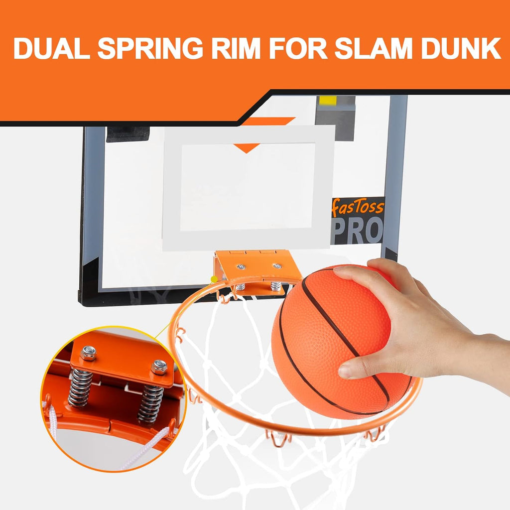 Transparent Mini Basketball Hoop K19401
