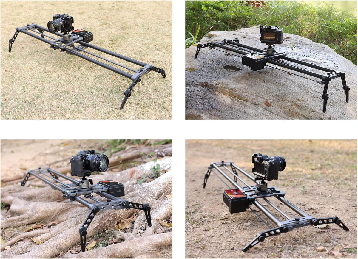 Motorized Camera Slider 60cm Carbon Fiber with APP Control M741