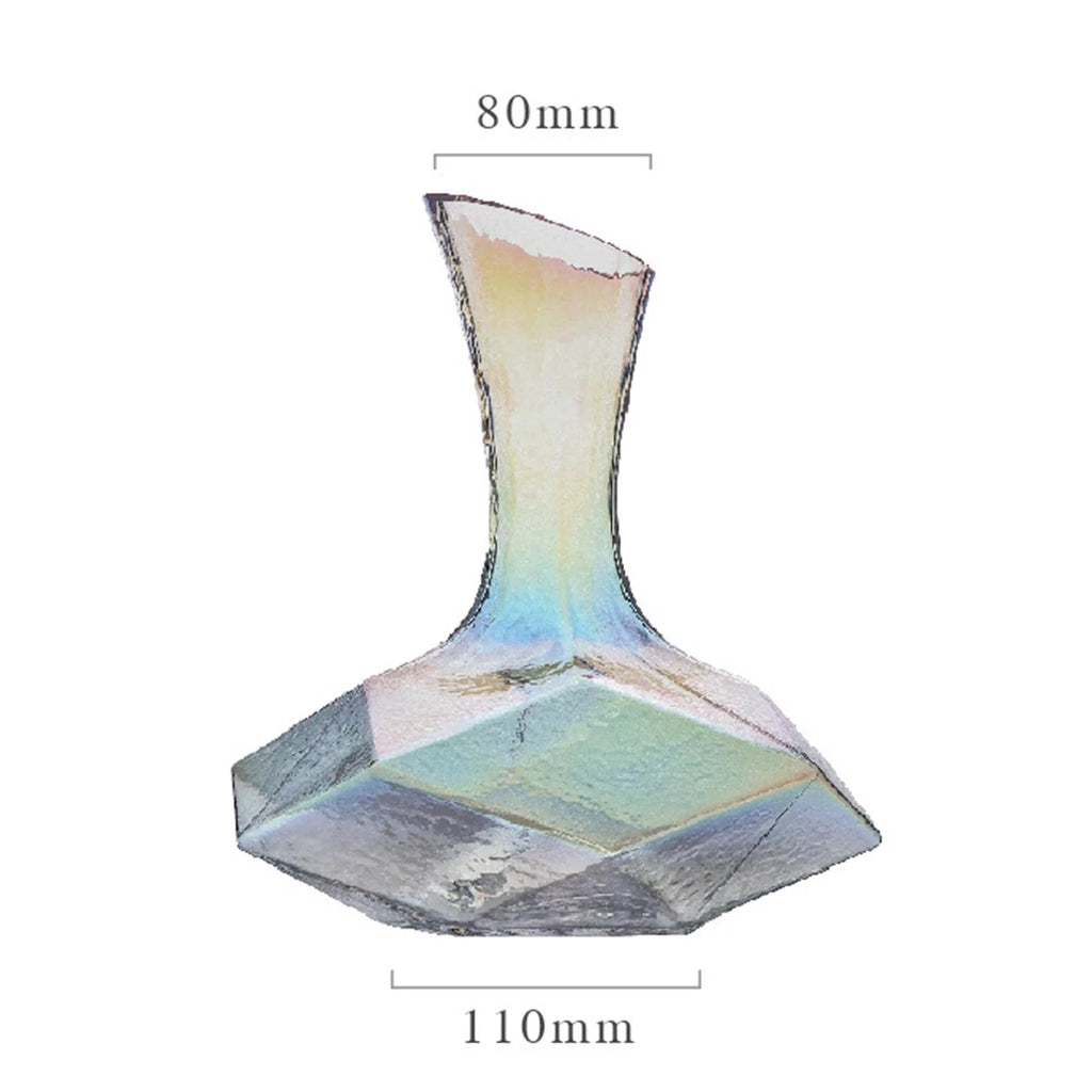 Hand Blown Art Glass Decanter Z9047