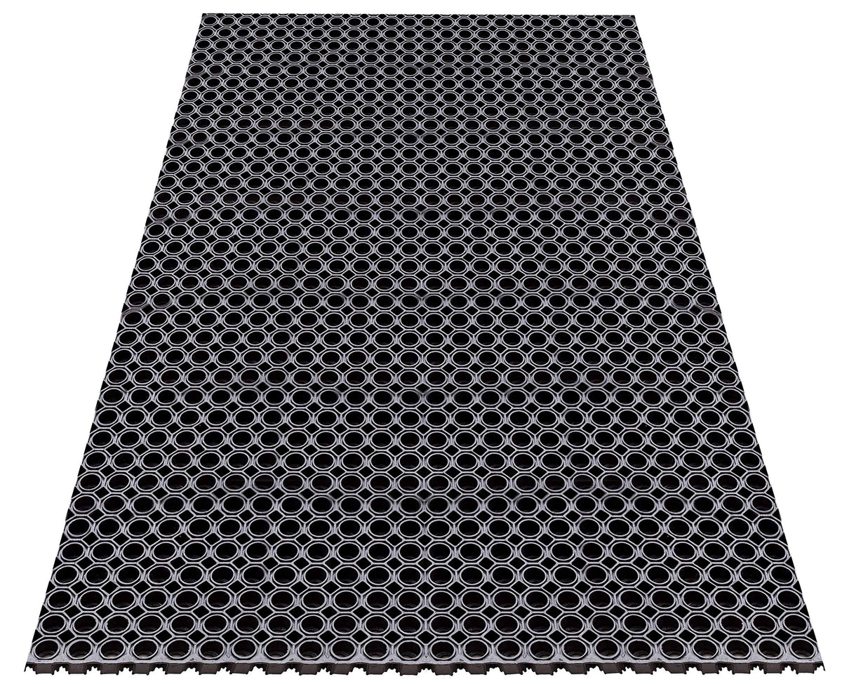 Octagonal 100% Rubber Hollow Mat Z8706