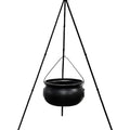 Halloween Cauldron Bowl Candy Bucket Decoration J366