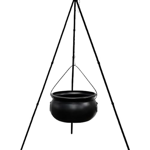 Halloween Cauldron Bowl Candy Bucket Decoration J366