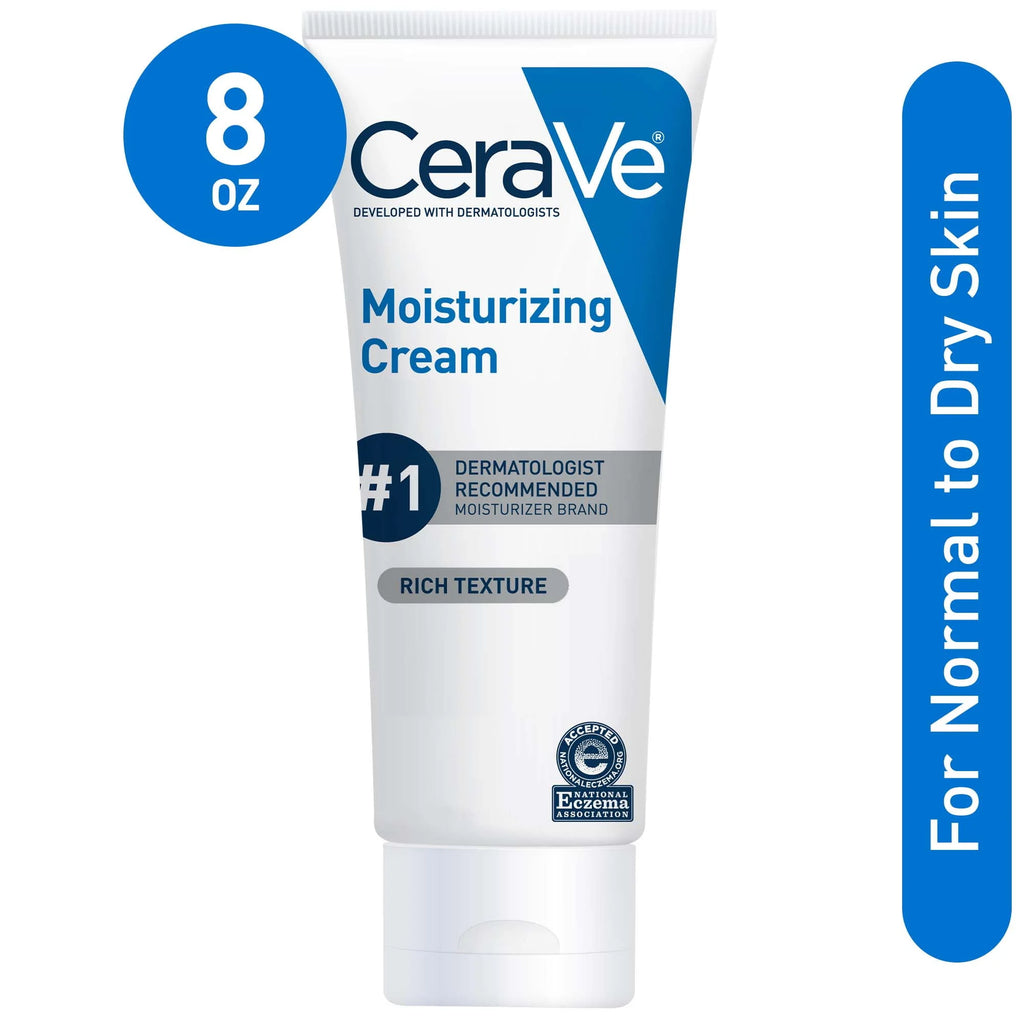 Moisturizing Cream Face & Body Moisturizer 8 oz W6340
