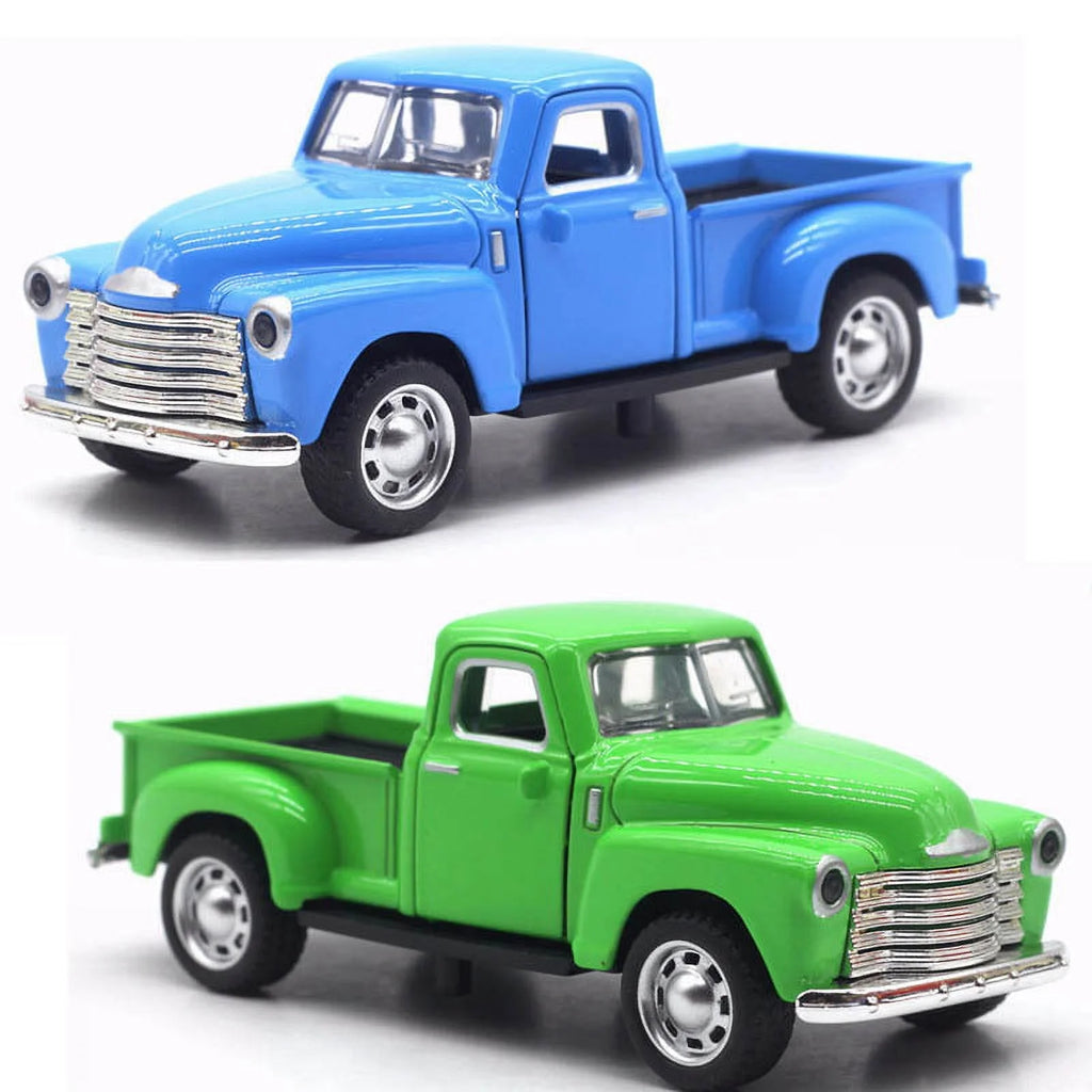 1:32 Vintage Alloy Pickup Truck Pull-Back Car Model Toys B24548