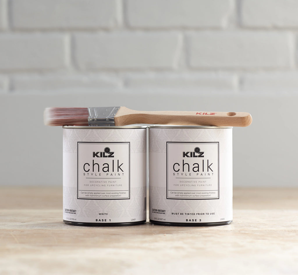 White Ultra Flat Interior Chalk Style Paint L577