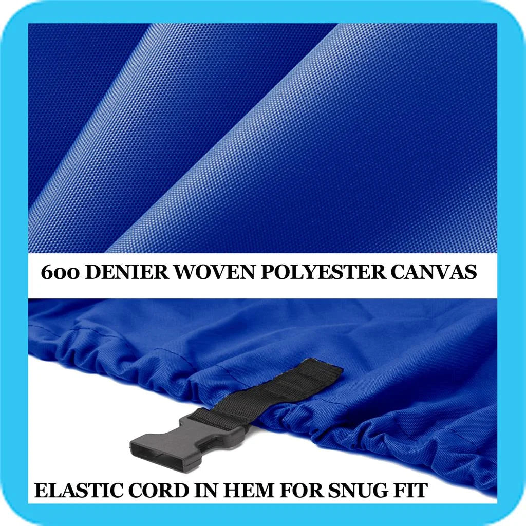 Blue Boat Cover for Crestliner Crusader 190 O/B G282825