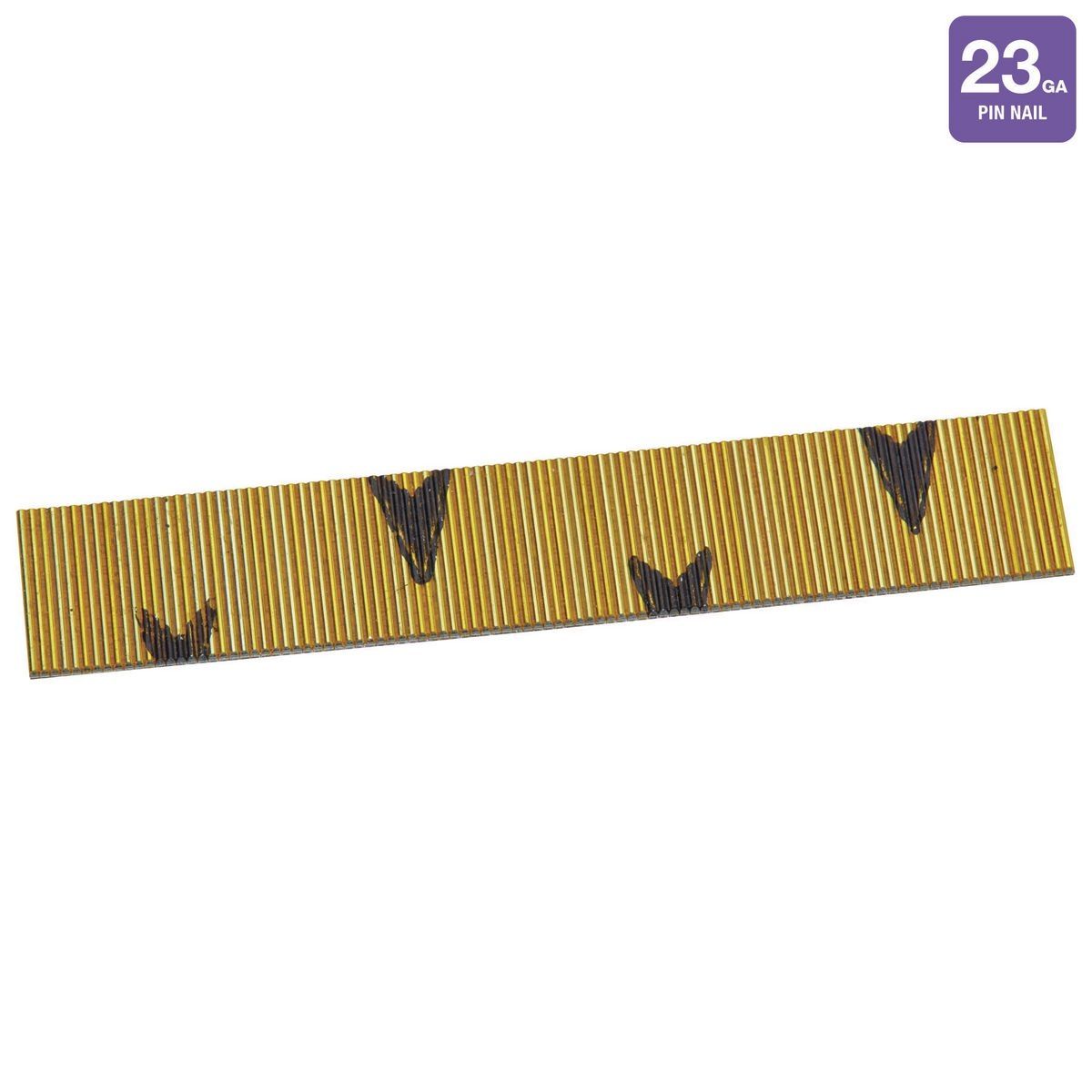 1/2 in. 23 GA Galvanized Pin Nails, 2000 Piece D82014
