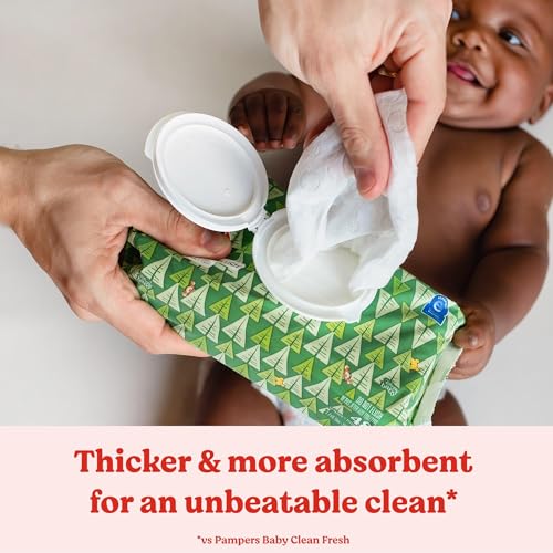 Unscented Hypoallergenic Baby Wipes, 768 Wipes Total N164