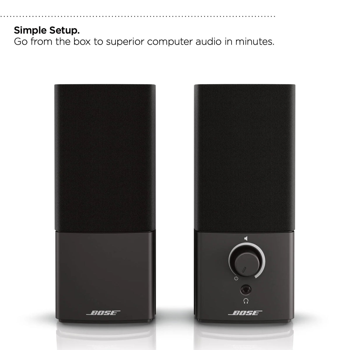 2 speakers per pack, 7.5 inches Computer Speaker System R17071