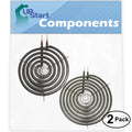 2-Pack 8 inch 6 Turns & 6 inch 5 Turns Surface Burner Elements L704076