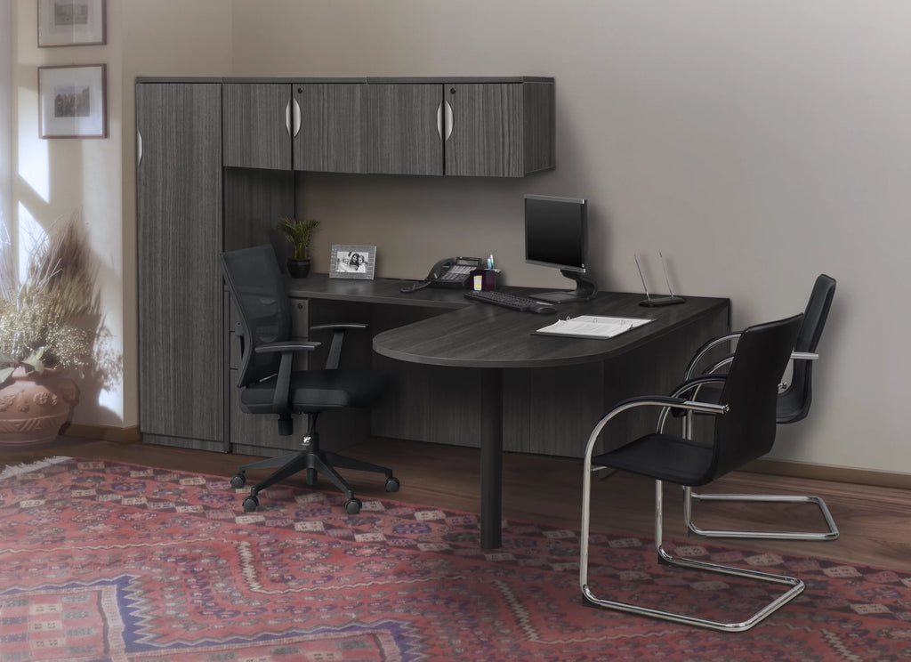 65 in. Ash Grey Wardrobe Cabinet G796