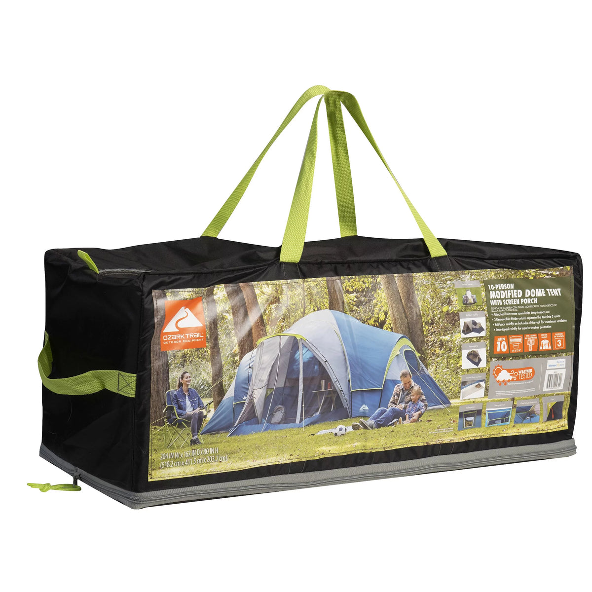 10-Person Modified Dome Tent with Screen Porch D15239