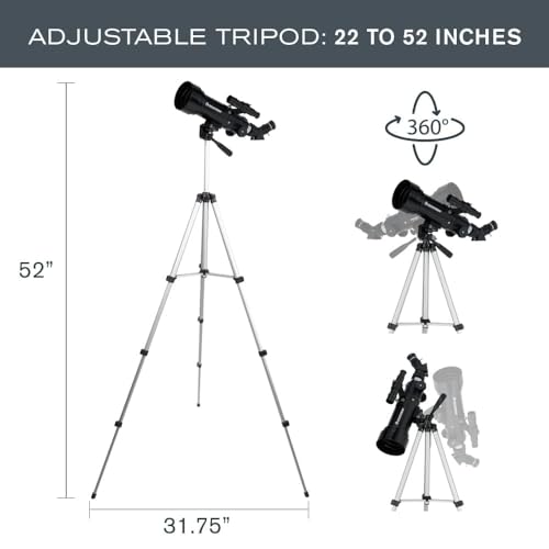 70mm Portable Refractor Telescope H5321