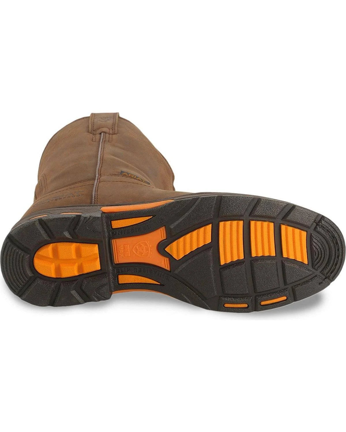 Brown Pull-On Work Boots I980
