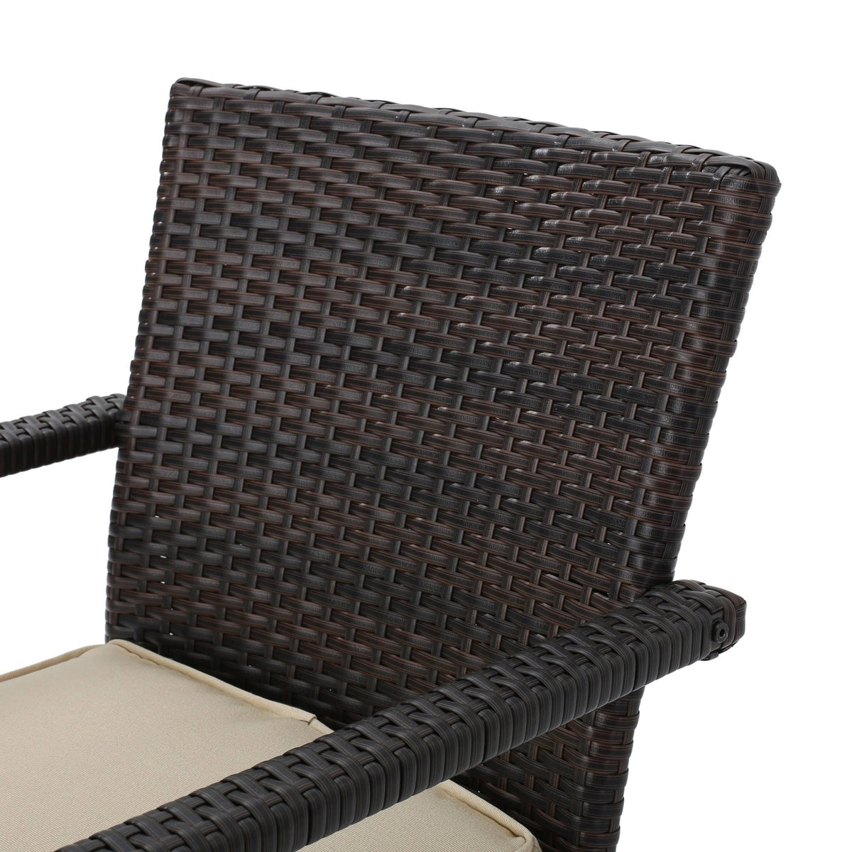 Brown 4pc Wicker Chat Set P196
