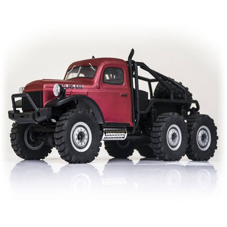 Red 6x6 RTR Crawler Q932