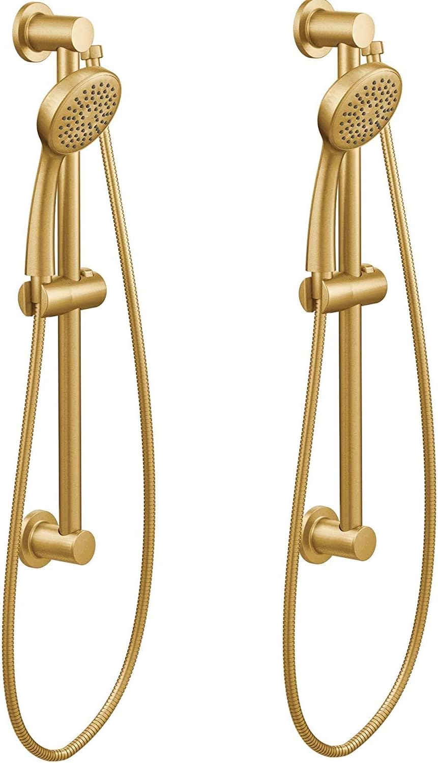 Chrome Handheld Shower with 24-Inch Slide Bar and 59-Inch Hose Z993