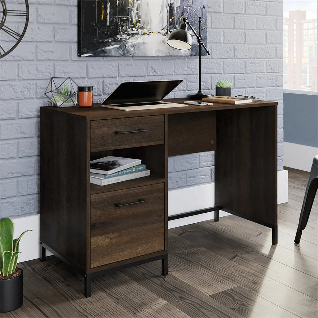 Contemporary Engineered Wood Desk B42127