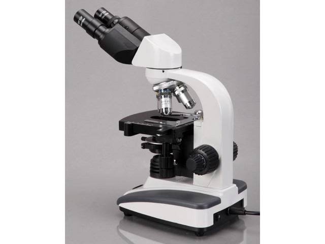 LED Binocular Biological Compound Microscope 40X-1600X L571837