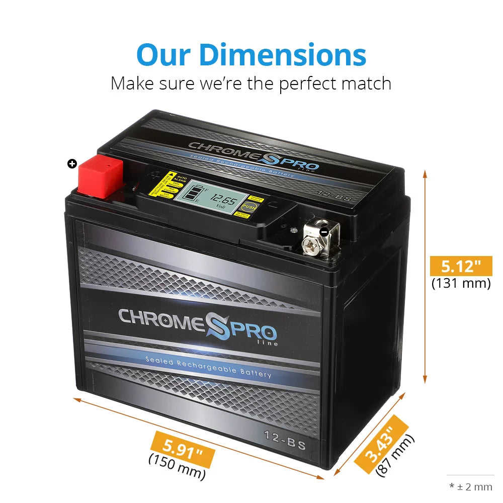 Motorcycle Battery J220