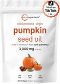 Pumpkin Seed Oil with Saw Palmetto 3000mg 300 Softgels E192