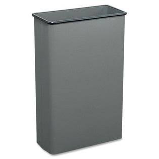 88qt 22 Gal Rectangular Steel Wastebasket O251683